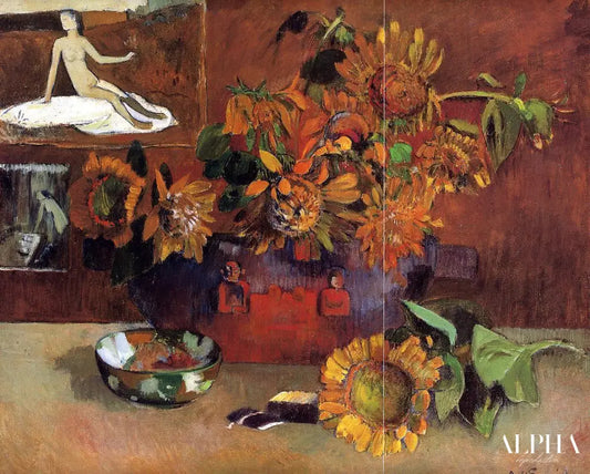 Nature morte avec l'Espérance - Paul Gauguin - Reproductions de tableaux et peintures haut de gamme