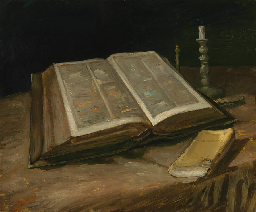 Bodegón con la Biblia - Vincent van Gogh