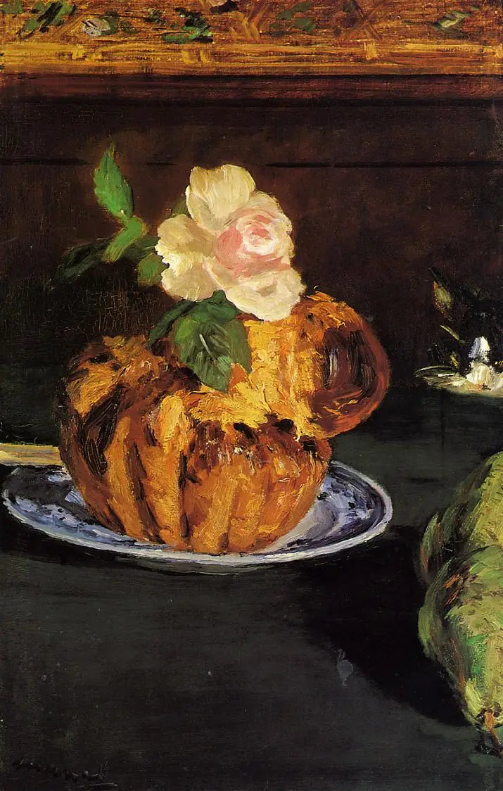 Naturaleza muerta, Brioche - Édouard Manet