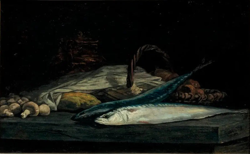Naturaleza muerta - Eugène Boudin