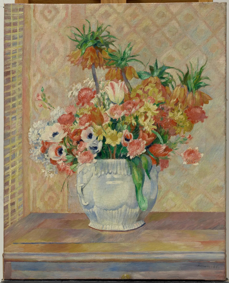 Naturaleza muerta: flores - Pierre-Auguste Renoir