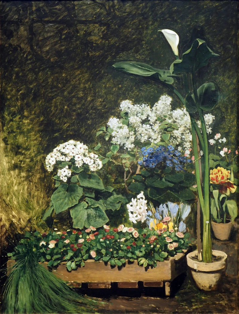 Naturaleza muerta: flores - Pierre-Auguste Renoir