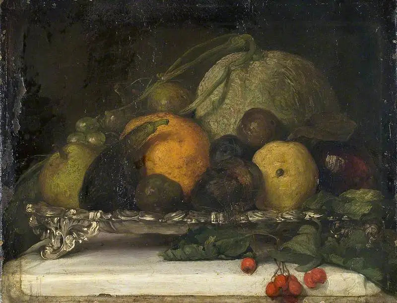 Naturaleza muerta, frutas - Frederic Leighton
