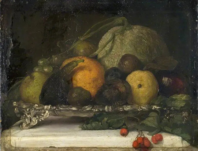 Naturaleza muerta, frutas - Frederic Leighton