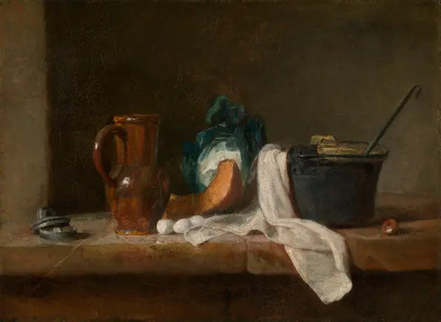 Naturaleza muerta - Jean Simeón Chardin