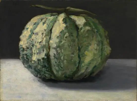 Naturaleza muerta, melón - Édouard Manet