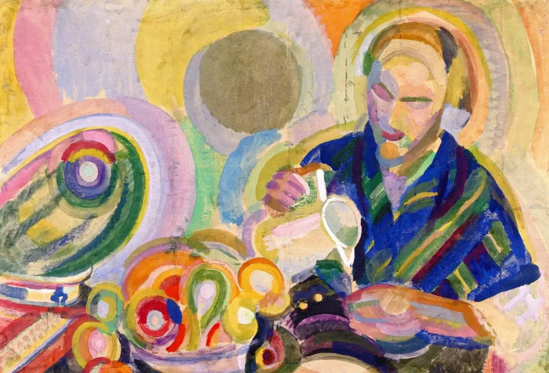 Naturaleza muerta portuguesa - Robert Delaunay