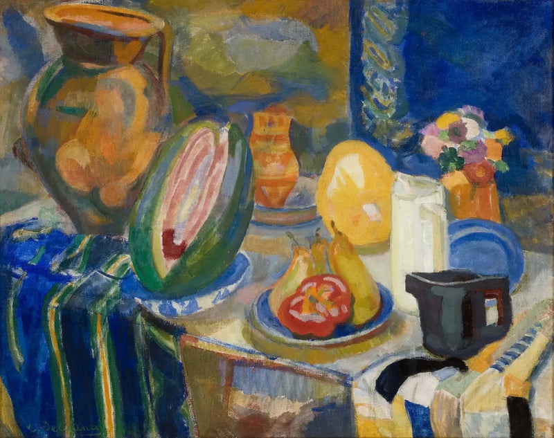 Naturaleza muerta portuguesa - Robert Delaunay