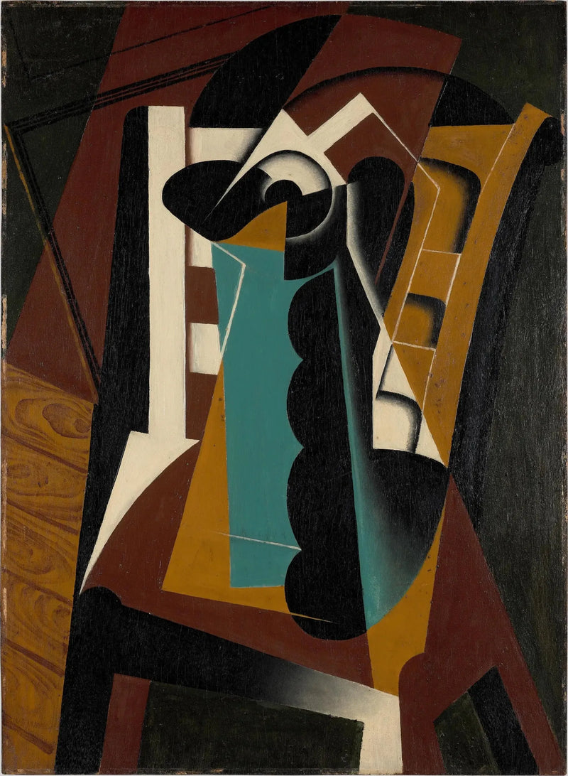 Naturaleza muerta sobre una silla - Juan Gris