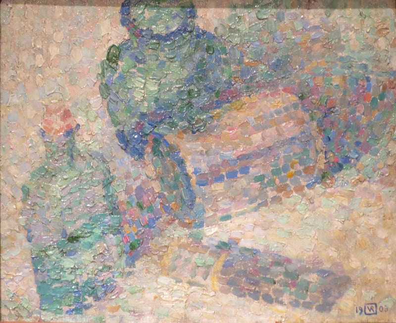 Naturaleza muerta - Théodore van Rysselberghe