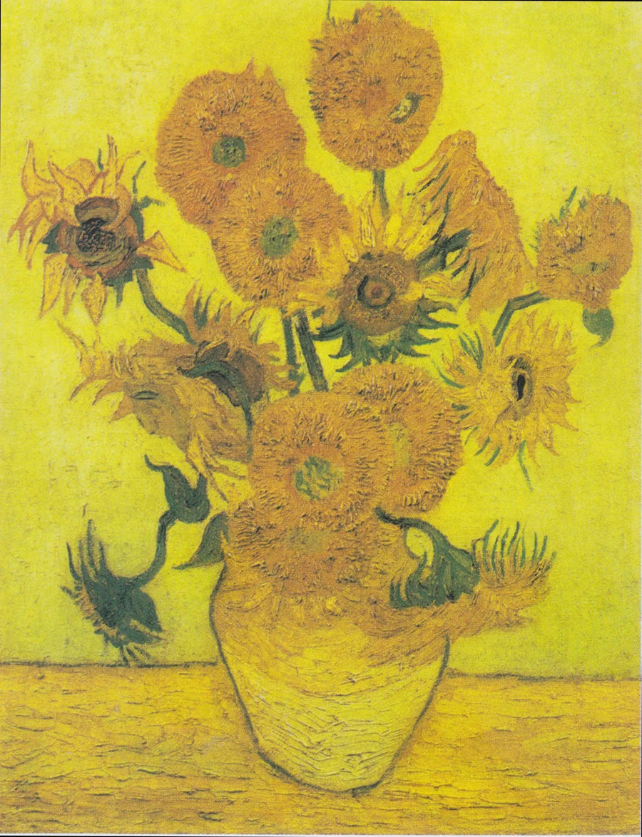 Naturaleza muerta: Jarrón con quince girasoles - Vincent van Gogh