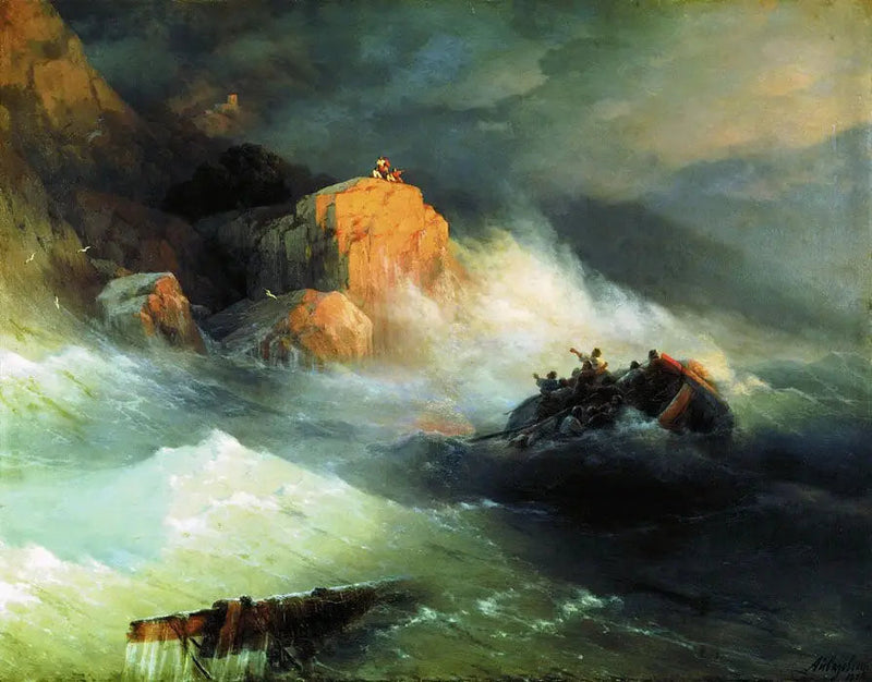 Naufragio - Ivan Aïvazovski