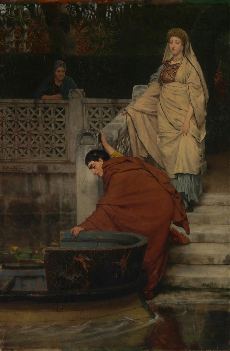 Navegación de placer - Lawrence Alma-Tadema