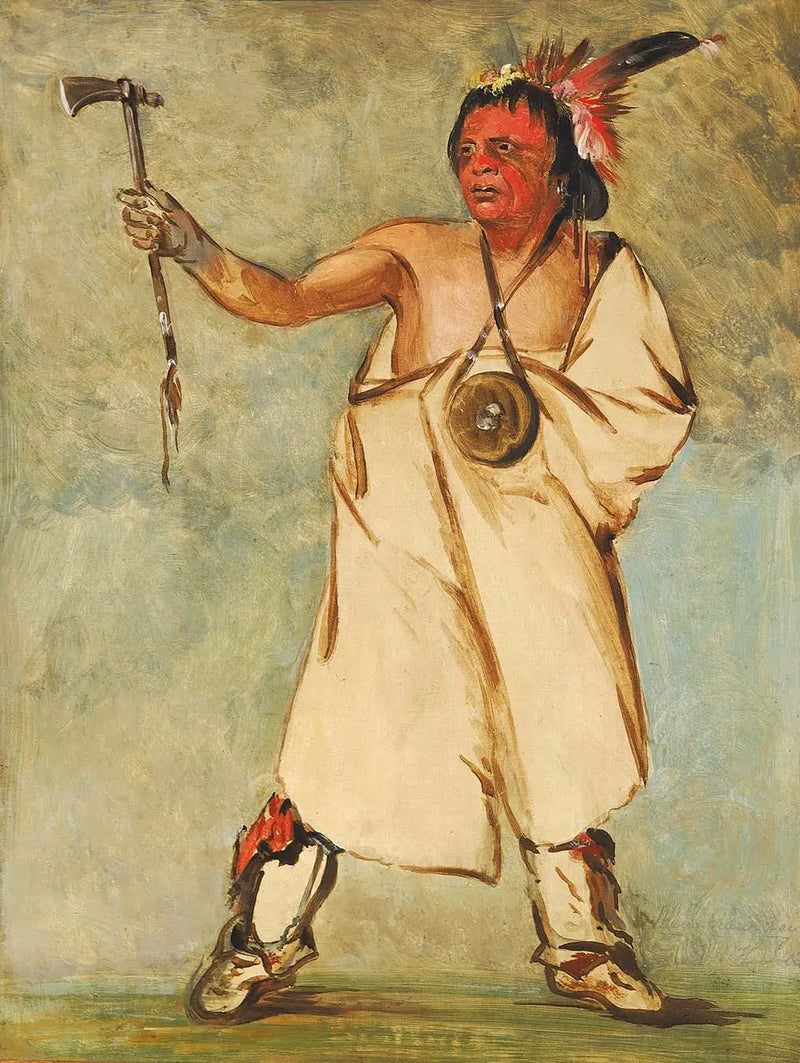 Naw-naw-páy-ee, el soldado - George Catlin