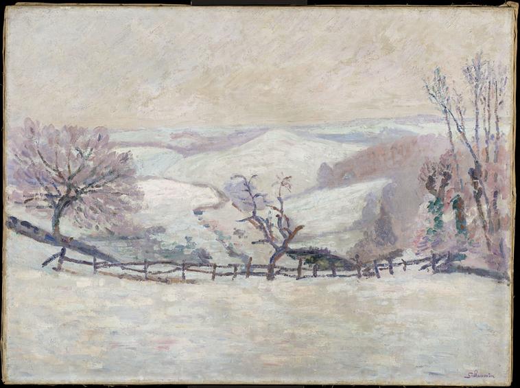 Nieve en Puy-Barriou - Armand Guillaumin