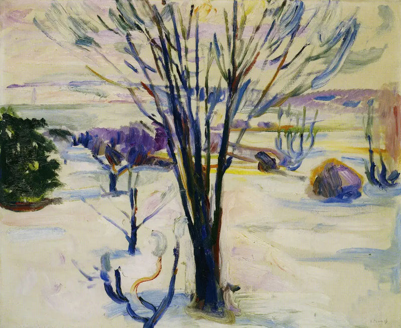 Nieve - Edvard Munch