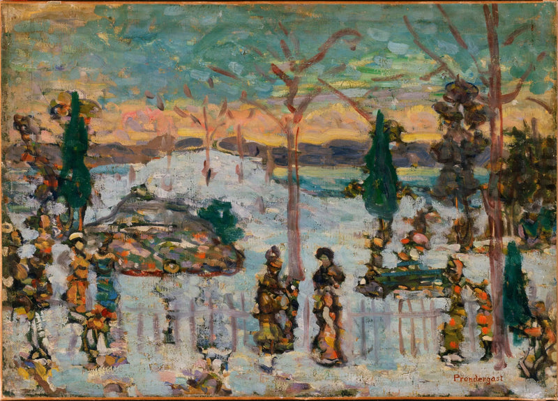 Nieve en abril - Maurice Prendergast