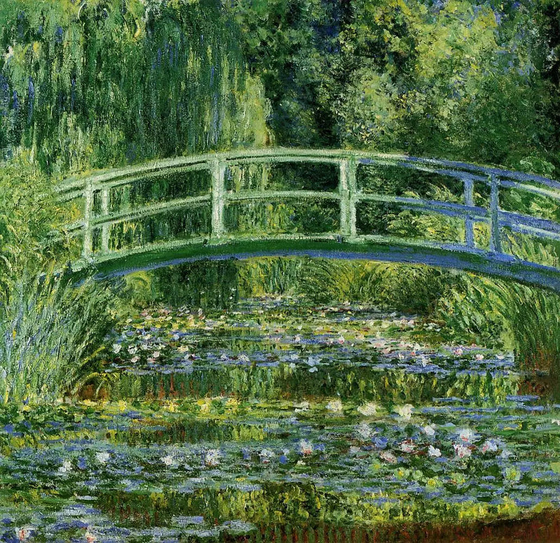 Nenúfares y Puente Japonés - Claude Monet
