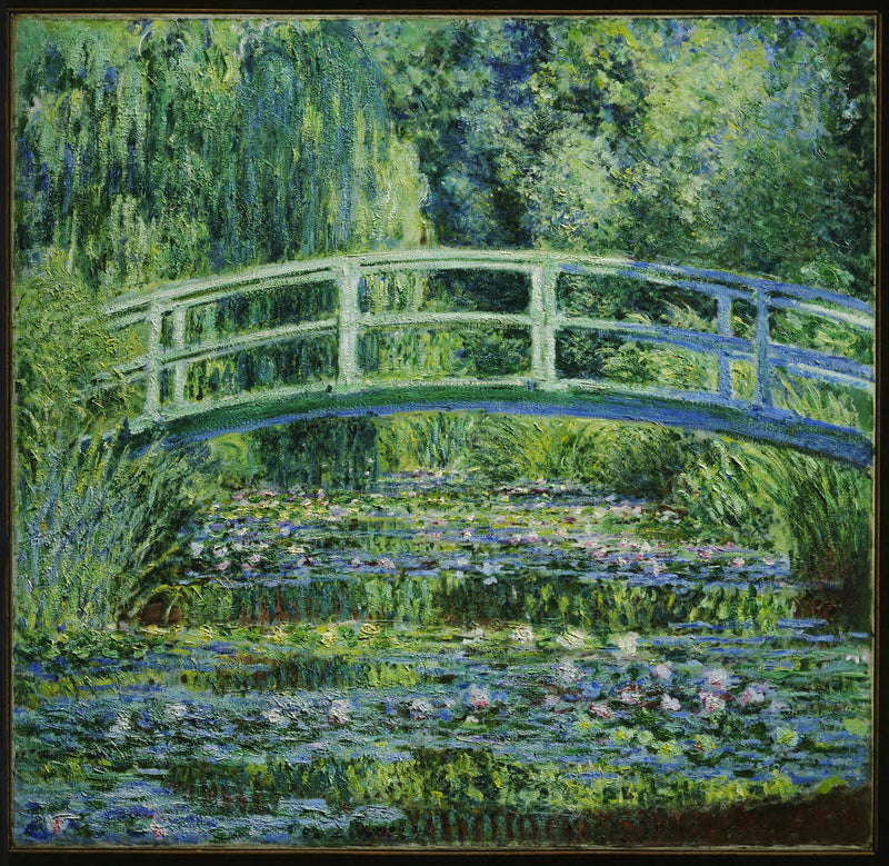 Nenúfares y Puente Japonés - Claude Monet