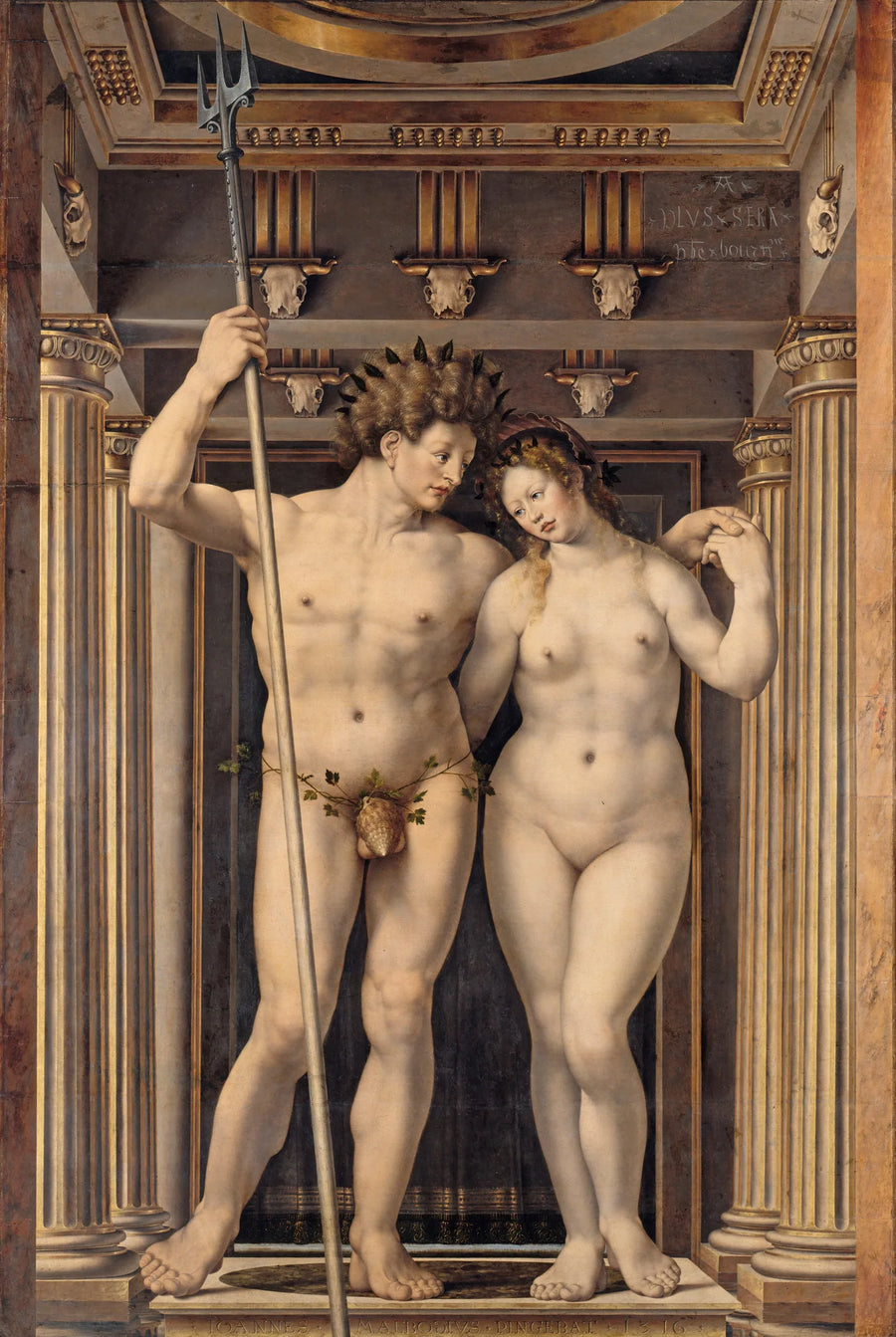 Neptuno y Anfítrite - Jan Gossaert