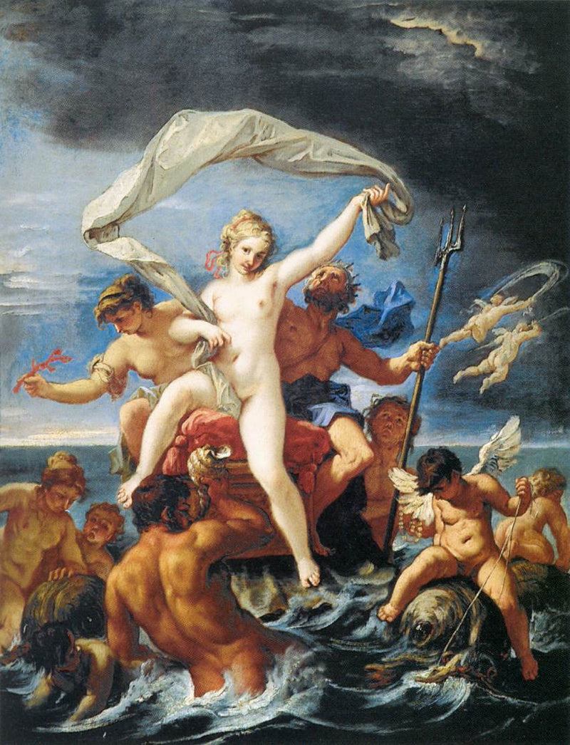 Neptuno y Anfítrite - Sebastiano Ricci