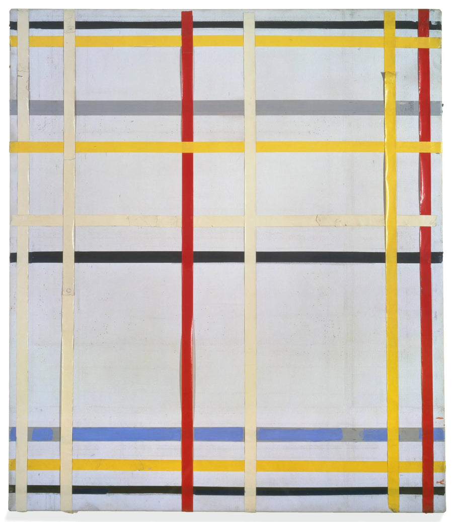 Nueva York 2 [inacabado, anteriormente Nueva York III] - Piet Mondrian