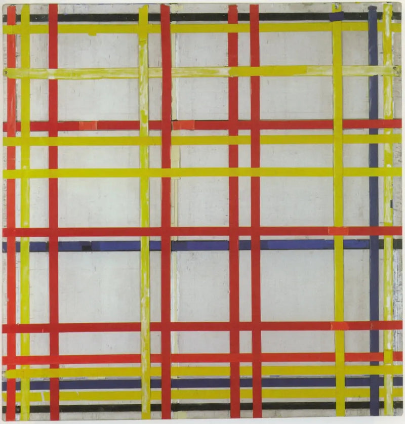 Ciudad de Nueva York I - Piet Mondrian