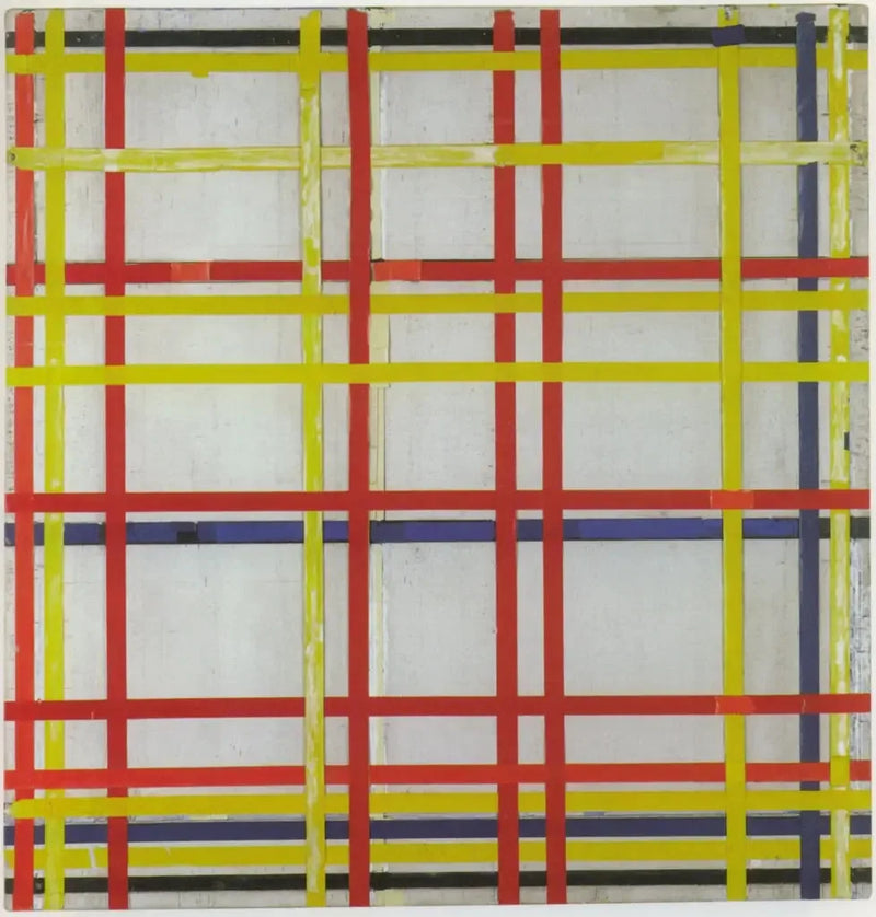 Ciudad de Nueva York I - Piet Mondrian
