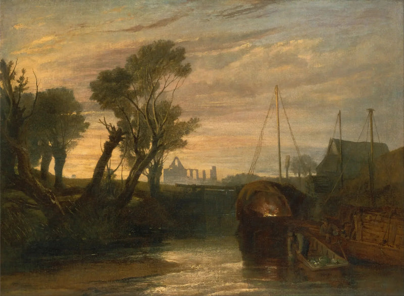 Abadía de Newark - J. M. W. Turner