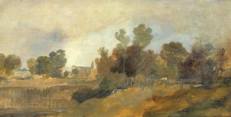 Abadía de Newark en el Wey - J. M. W. Turner