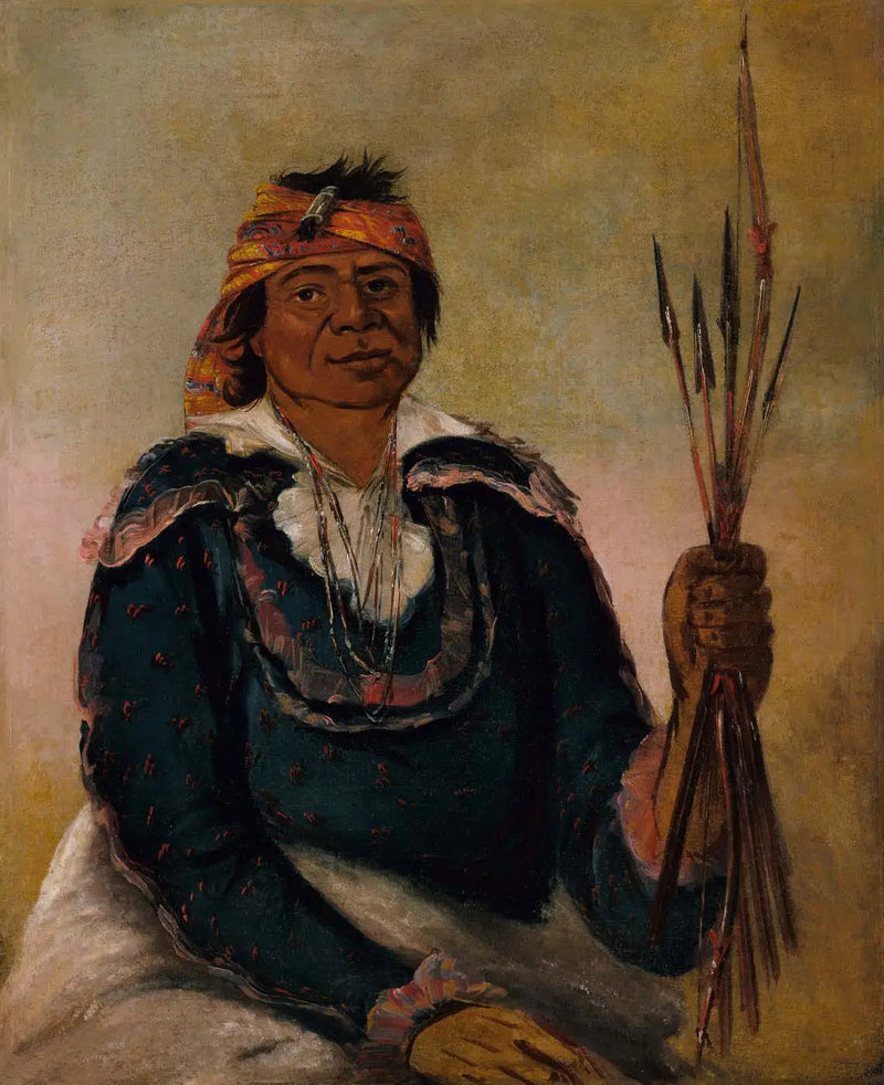Ni-có-man, La Respuesta, Segundo Jefe - George Catlin