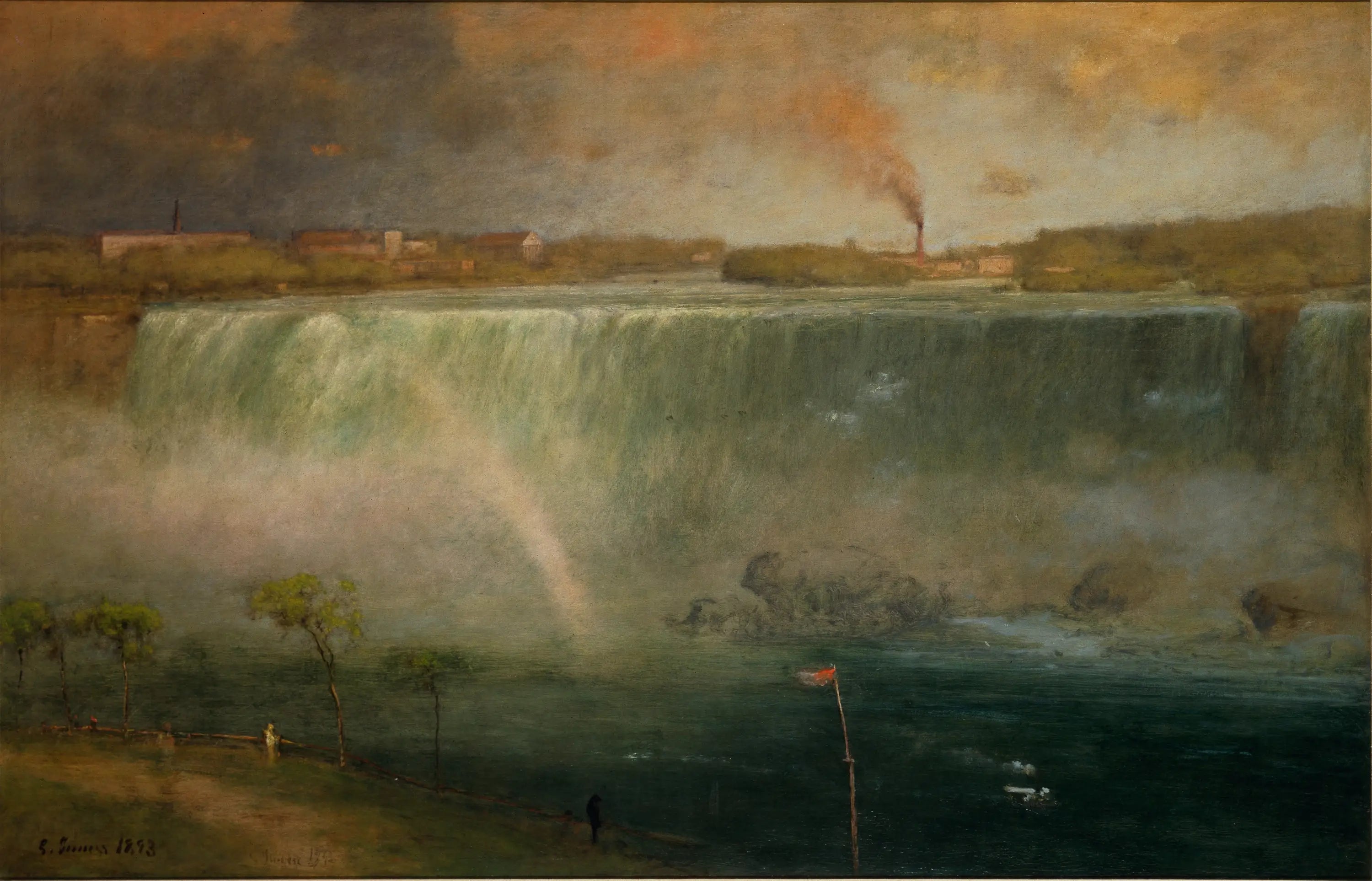 Niagara - George Inness - Alpha Reproduction