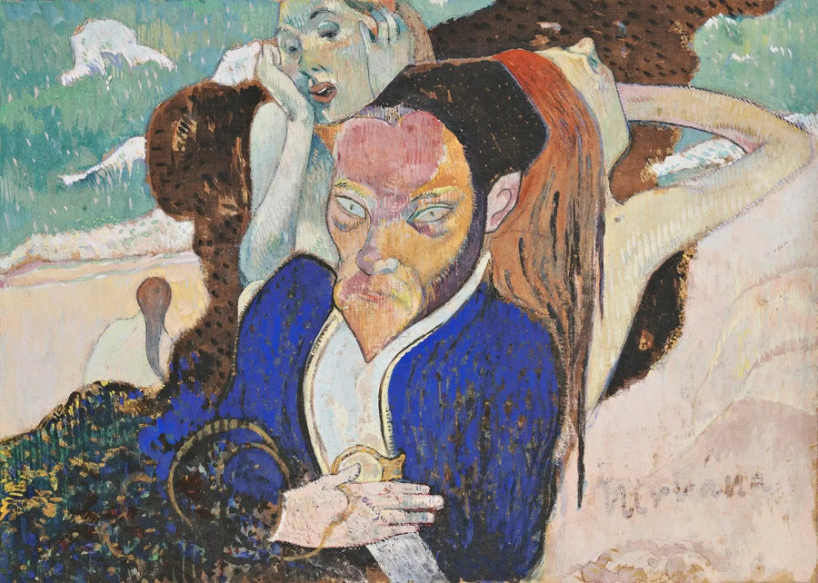 Nirvana, Retrato de Jacob Meyer de Haan - Paul Gauguin