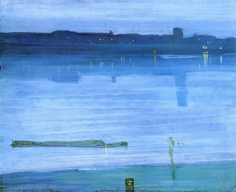 Nocturno: Azul y Plata – Chelsea - James Abbott McNeill Whistler