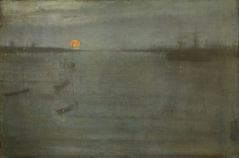 Nocturno: Azul y Oro — Agua de Southampton - James Abbott McNeill Whistler