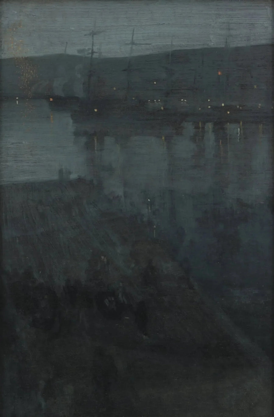 Nocturno en azul y oro: Valparaíso - James Abbott McNeill Whistler