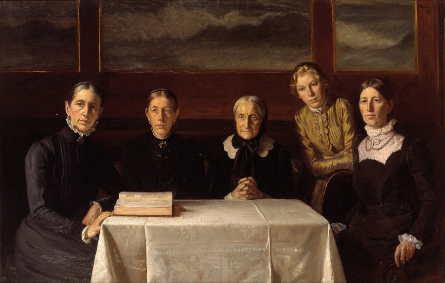 Navidad 1900 - Michael Peter Ancher