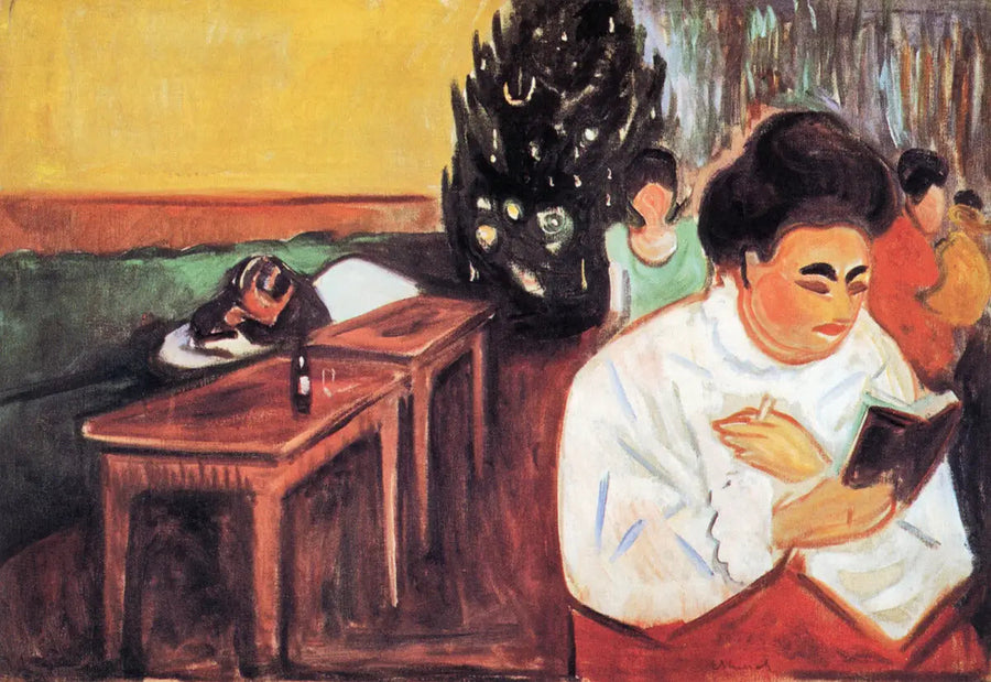 Navidad en el burdel - Edvard Munch