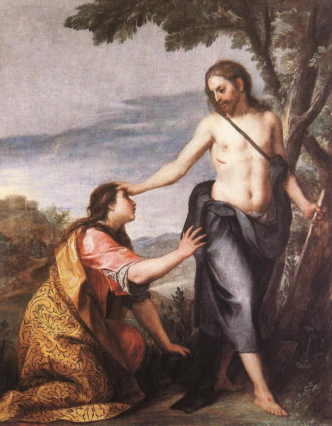 Noli me Tangere (El Cristo apareciendo como jardinero a María Magdalena) - Alonso Cano