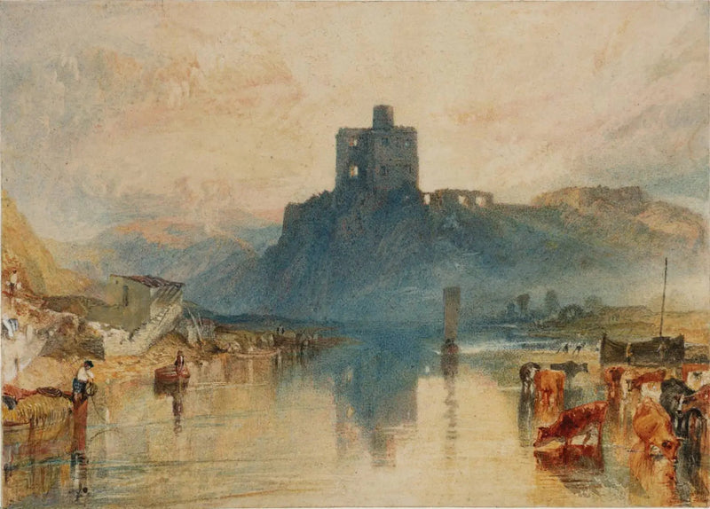 Castillo de Norham, sobre el río Tweed - J. M. W. Turner