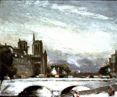 Nuestra Señora y el Sena - Robert Henri