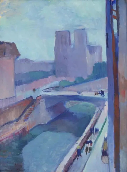 Notre-Dame, un final de la tarde - Henri Matisse