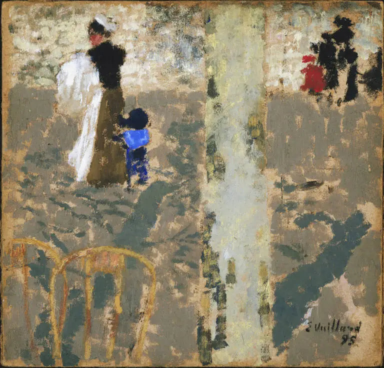 Nodriza y niño con traje de marinero - Édouard Vuillard