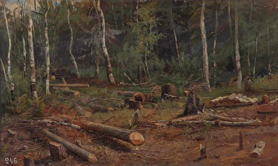 Nueva explotación forestal - Ivan Chichkine
