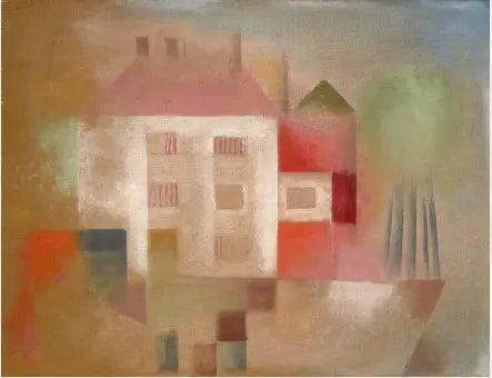 Nueva casa en suburbio - Paul Klee