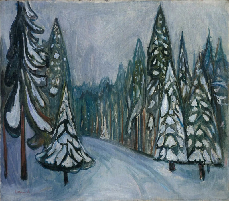 Nueva Nieve - Edvard Munch