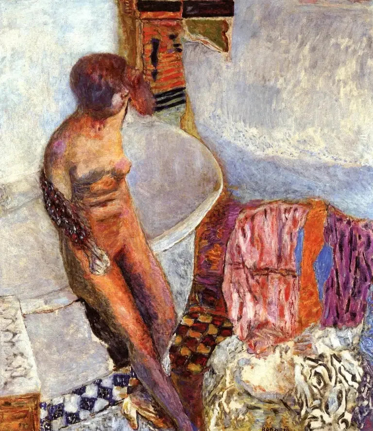 Mujer desnuda en la bañera - Pierre Bonnard