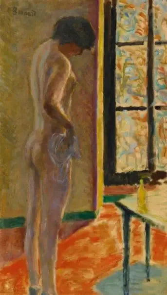 Desnudo en la ventana - Pierre Bonnard