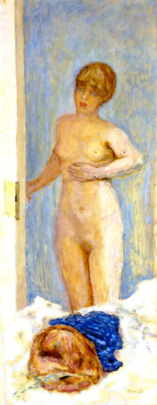 Desnudo con tocado - Pierre Bonnard