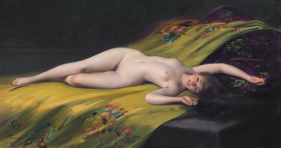 Nu extendido - Luis Ricardo Falero
